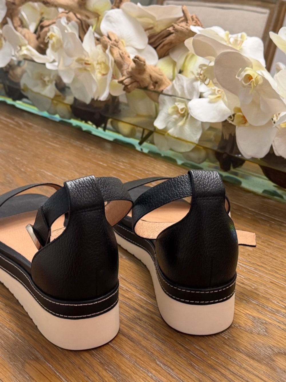 Frankie4 Sky Black Tumbled sandals - 8.5 - Picture 7 of 10